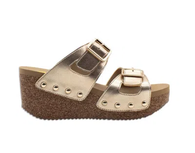 Volatile Women's Gertrude Sandal In Gold