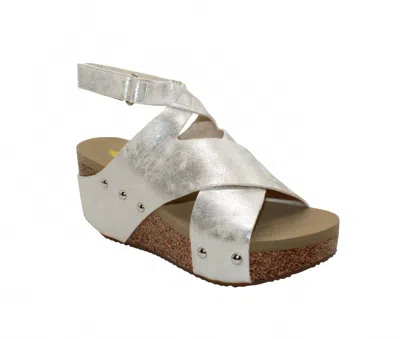 Volatile Women's Jamboree Sandal In Silver
