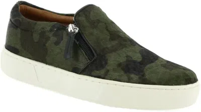 Volatile Women Normande Shoes In Camo In Green