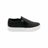 Volatile Women's Normande Studded Sneaker In Black In Black