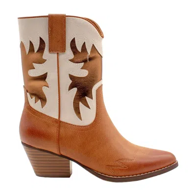 Volatile Women's Spur Western Boot In Tan In Brown