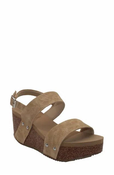 Volatile Women's Summerlove Sandal In Beige In Brown