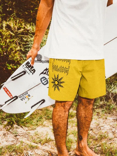 Volcom About Time Liberators Trunks - Lemon In Yellow