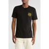 Volcom Aloha Hawaii Graphic T-shirt In Black