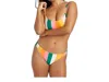 Volcom Along Those Lines Bikini Bottom In Multi-color In Multi
