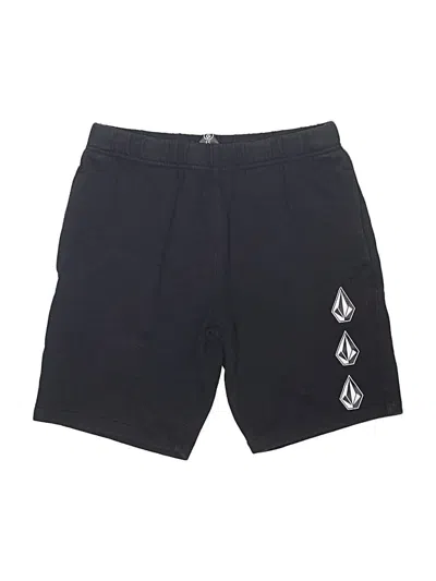 Pre-owned Volcom Kids' Athletic Shorts In Black