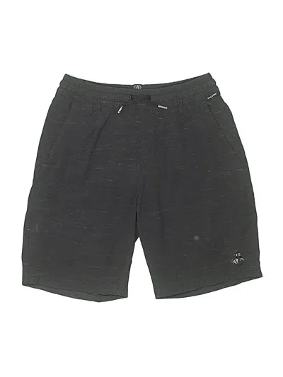 Pre-owned Volcom Kids' Athletic Shorts In Gray