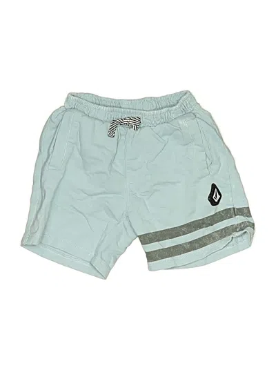 Pre-owned Volcom Kids' Athletic Shorts In Green
