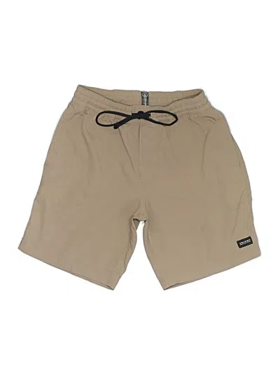 Pre-owned Volcom Athletic Shorts In Tan