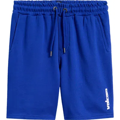 Volcom Baby Kids'  Fleece Shorts In Electric Blue