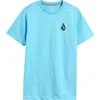 Volcom Baby Volcom Kids' Cali Dreaming Cotton Graphic T-shirt In Mineral Blue
