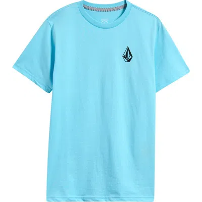 Volcom Baby Volcom Kids' Cali Dreaming Cotton Graphic T-shirt In Mineral Blue