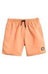 Volcom Baby Volcom Kids' Center Swim Trunks In Peach