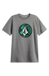 Volcom Baby Volcom Kids' Crisp Stone Graphic T-shirt In Grey Heather