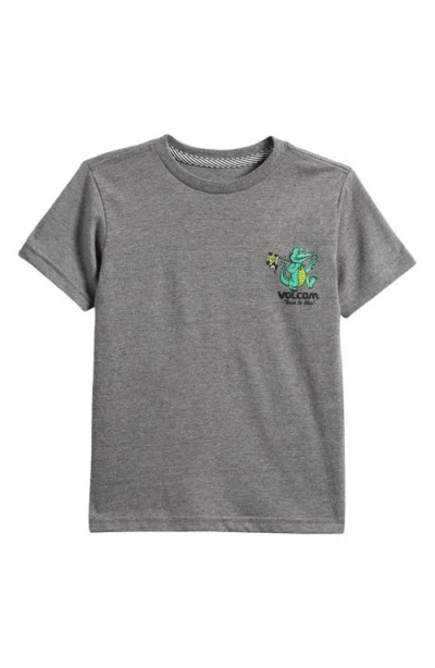 Volcom Baby Volcom Kids' Gatornation Graphic T-shirt In Grey Heather