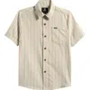 Volcom Baby Kids' Rambler Short Sleeve Button-up Shirt