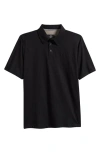 Volcom Baby Volcom Kids' Wowser Cotton Blend Polo In Black