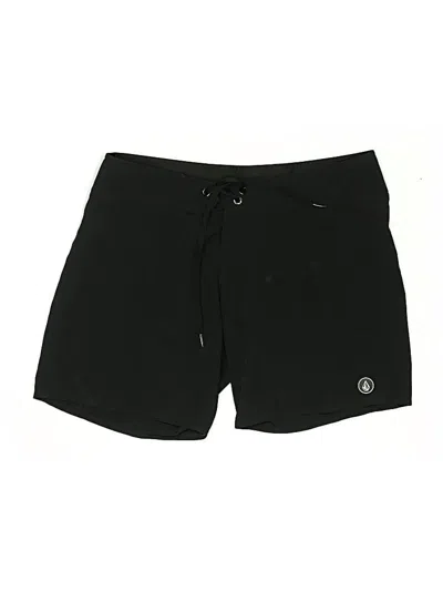 Pre-owned Volcom Board Shorts In Black