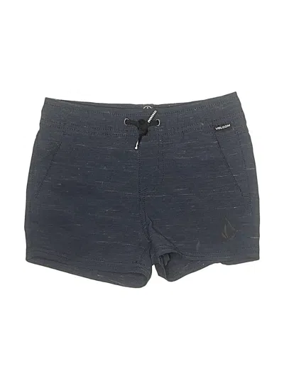 Pre-owned Volcom Kids' Board Shorts In Blue