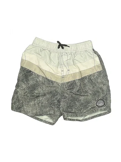 Pre-owned Volcom Kids' Board Shorts In Green