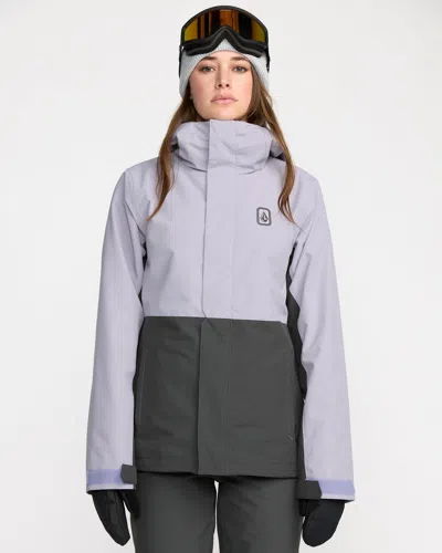 Volcom Bolt Insulated Jacket In Gray
