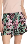 Volcom Boss Beach Cover-up Shorts In Multi