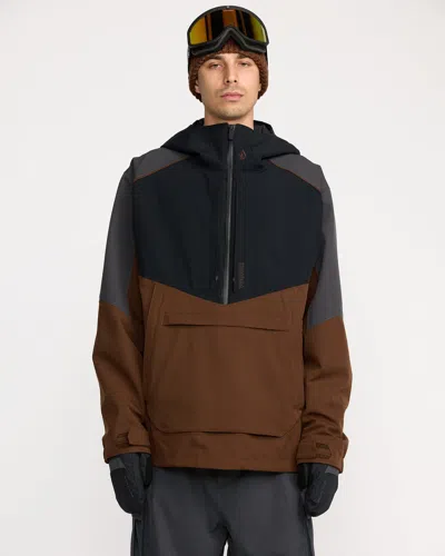 Volcom Brighton Pullover In Brown