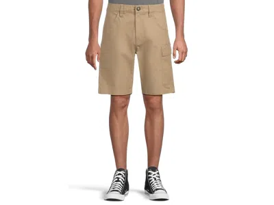 Volcom Caliper Ii Relaxed Work Shorts In Neutral