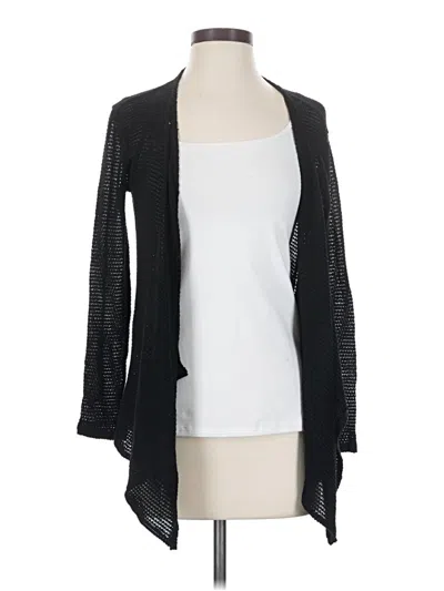 Pre-owned Volcom Cardigan Sweater In Black