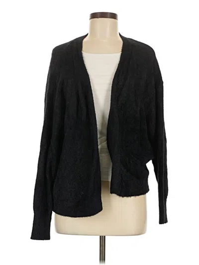 Pre-owned Volcom Cardigan Sweater In Black