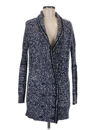 Pre-owned Volcom Cardigan Sweater In Blue