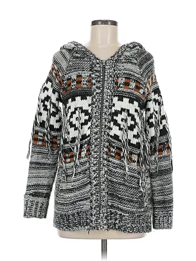 Pre-owned Volcom Cardigan Sweater In Gray