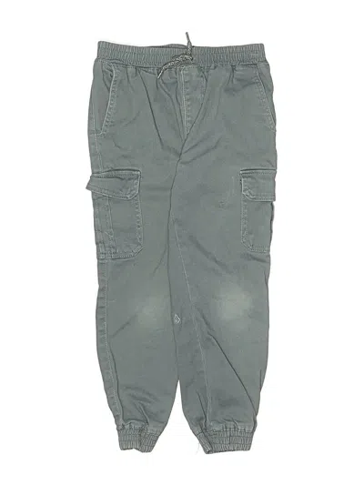 Pre-owned Volcom Kids' Cargo Pants In Gray