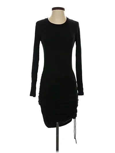 Pre-owned Volcom Casual Dress In Black