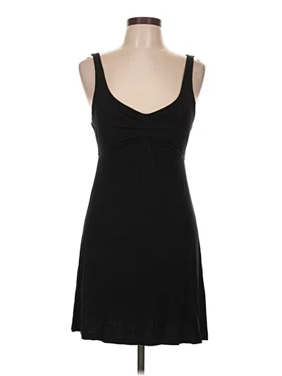 Pre-owned Volcom Casual Dress In Black