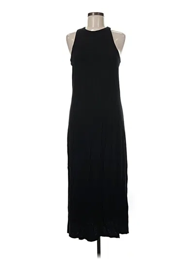 Pre-owned Volcom Casual Dress In Black