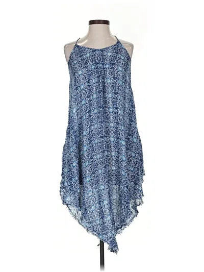 Pre-owned Volcom Casual Dress In Blue
