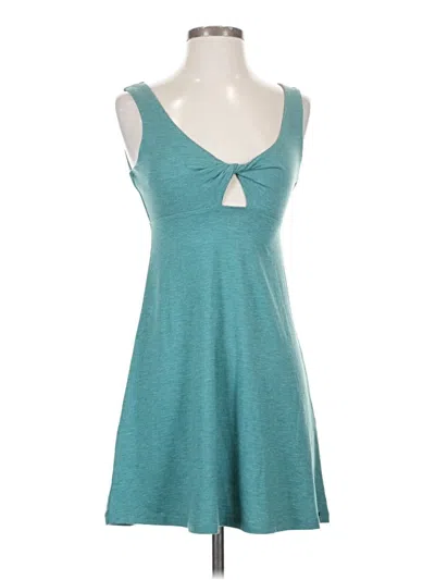 Pre-owned Volcom Casual Dress In Blue