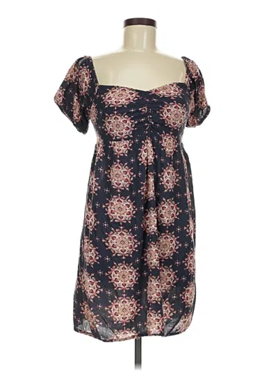 Pre-owned Volcom Casual Dress In Brown