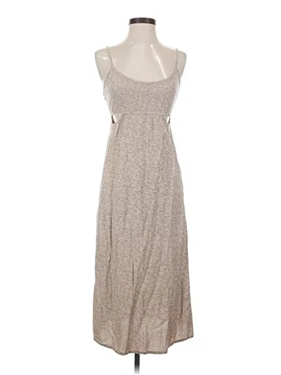 Pre-owned Volcom Casual Dress In Gray
