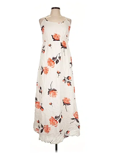Pre-owned Volcom Casual Dress In Ivory