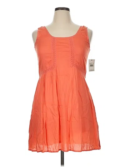 Volcom Casual Dress In Orange