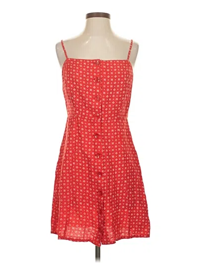 Pre-owned Volcom Casual Dress In Red
