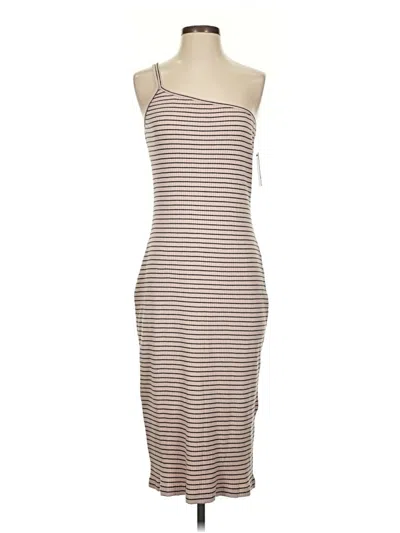 Pre-owned Volcom Casual Dress In Tan