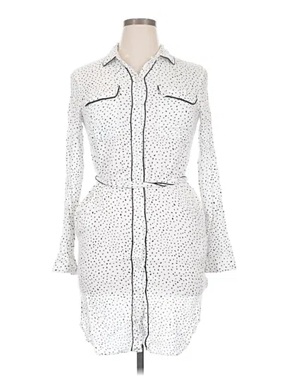 Pre-owned Volcom Casual Dress In White