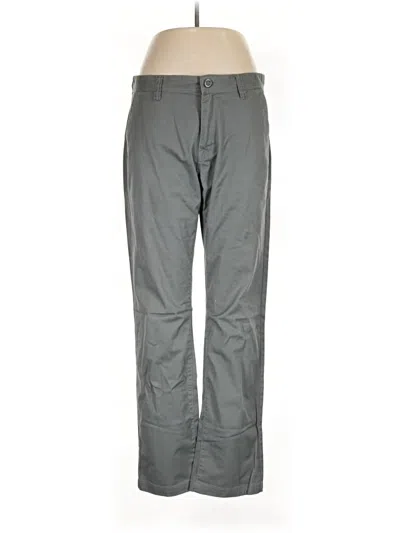 Pre-owned Volcom Casual Pants In Gray