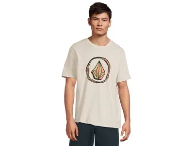 Volcom Circle Stone T-shirts In Gray