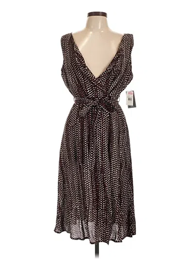Pre-owned Volcom Cocktail Dress In Brown