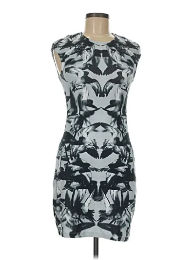 Pre-owned Volcom Cocktail Dress In Gray