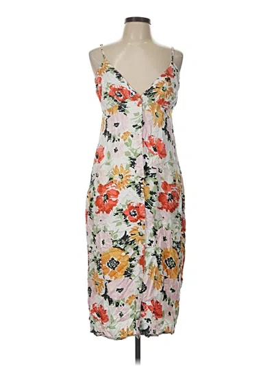 Pre-owned Volcom Cocktail Dress In Ivory